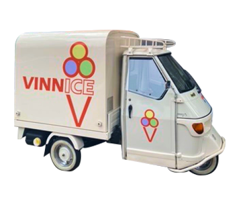 Ambachtelijk Italiaans schepijs